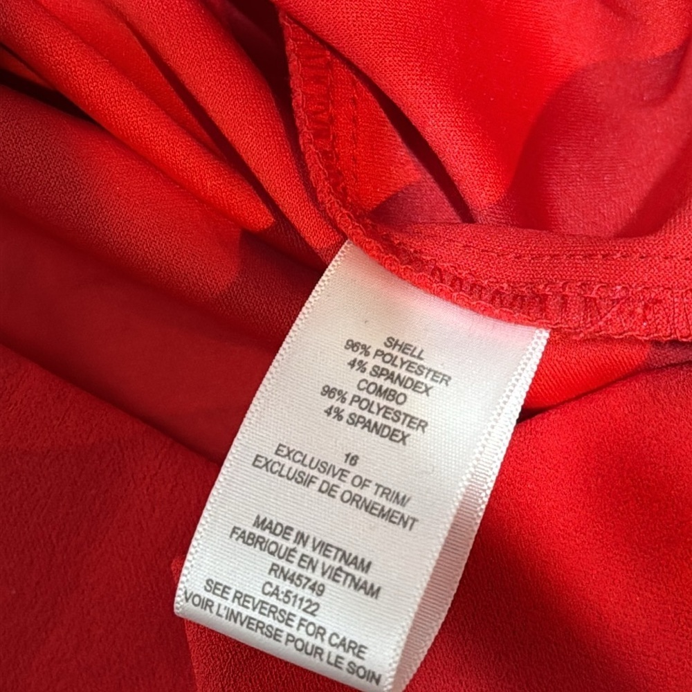 Allen Kay Women’s Royal Sleeve Sheath Dress Size 16 - Picture 11 of 11